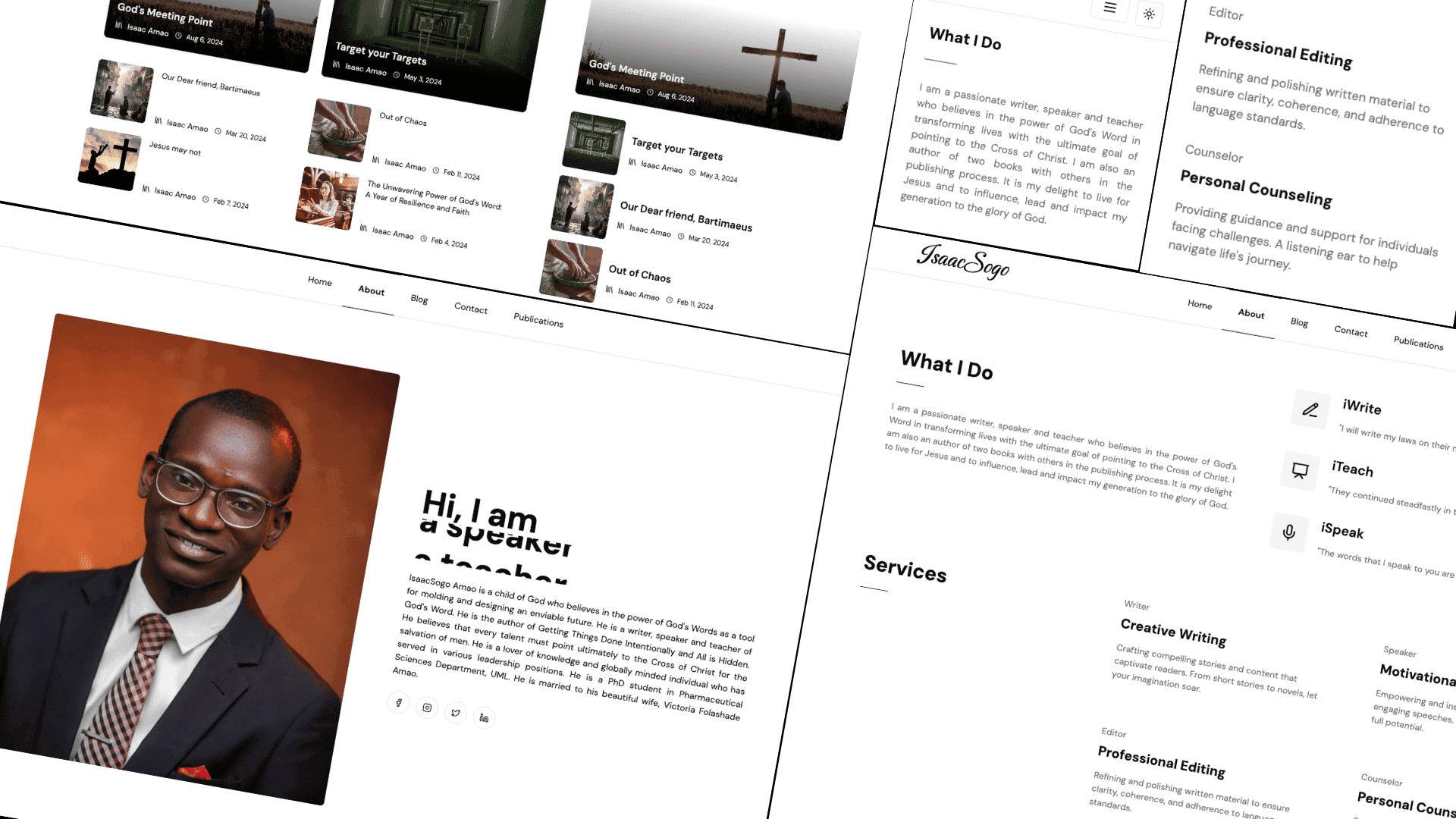 Isaac Amao Blogsite & Portfolio